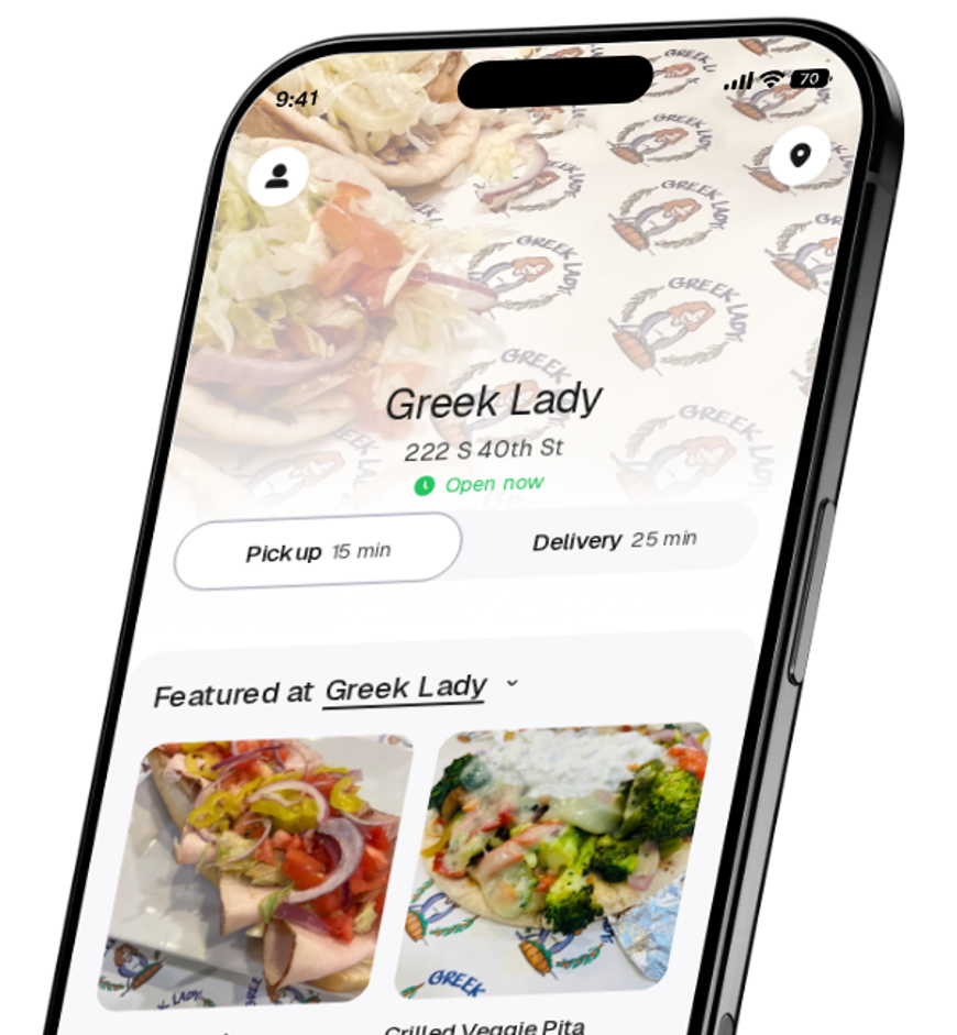 Greek Lady app preview